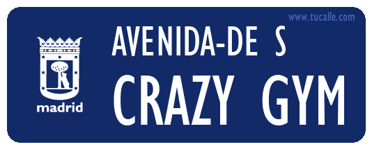 cartel_de_avenida-de-S-crazy gym_en_madrid